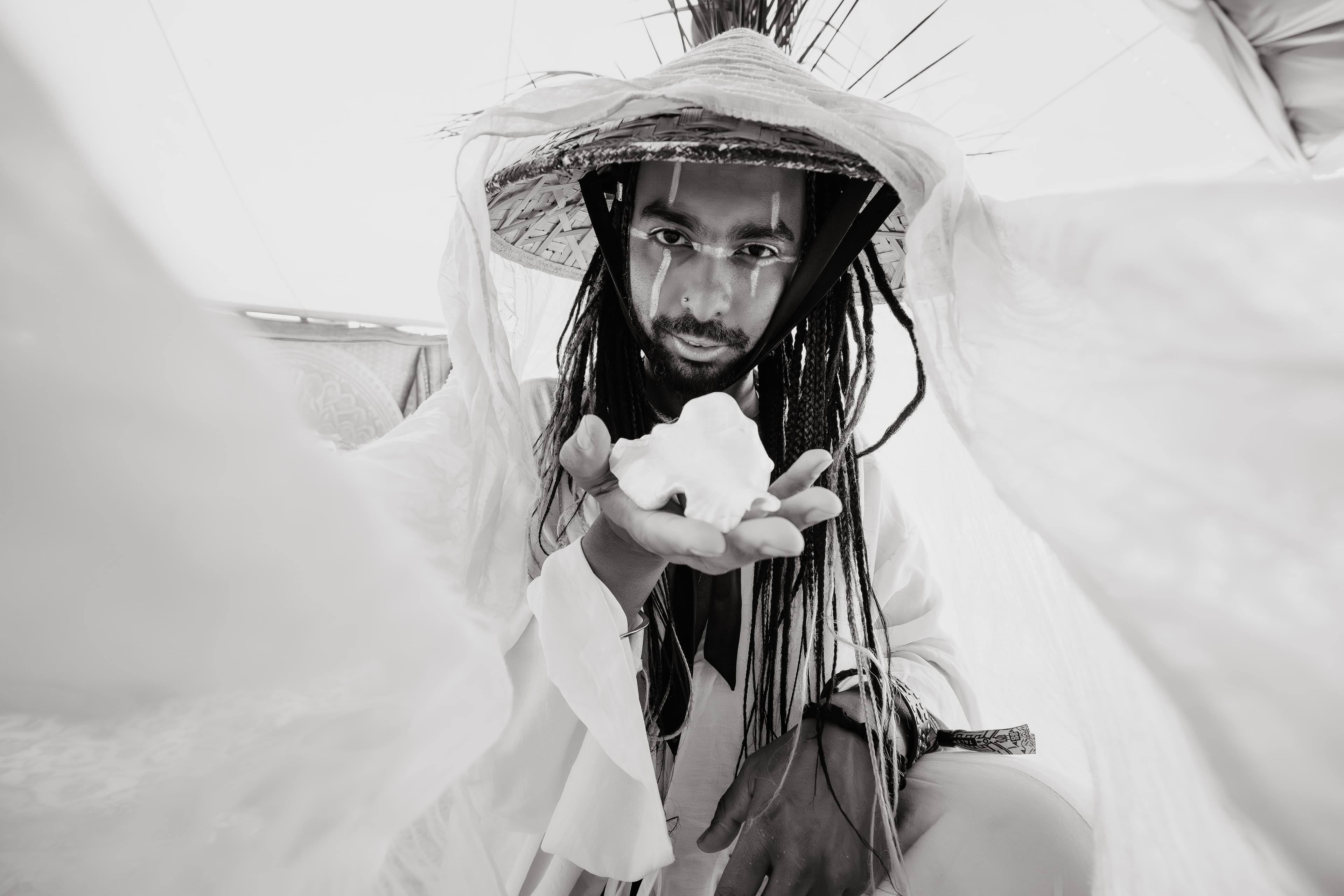 A Man Deep performing